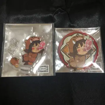 진격의 거인 캔뱃지 아크릴 키링 사샤