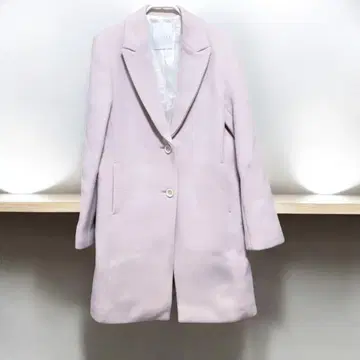 새상품 택 포함 현행 ANAYI 옅은 핑크 체스터 코트 36