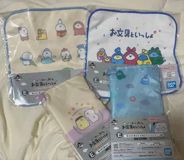 오분구와 함께 타월 2장 파우치 2개 세트 제일복권