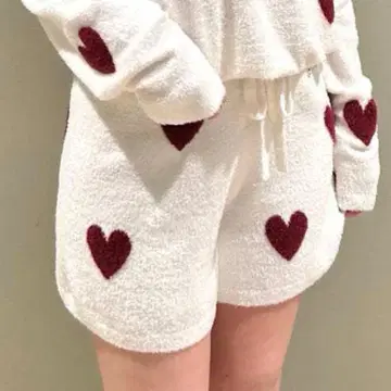 gelato pique 핫 스무디 하트 자카드 숏팬츠