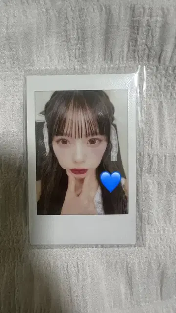 마스다 아야노 온라인 혜택회 프린트 폴라로이드 비눗방울 의상 ver