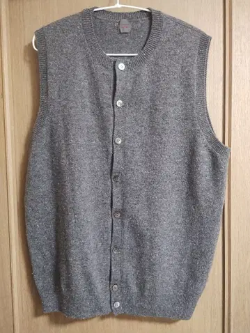 Papas 베스트 슬리브리스 니트 남성용