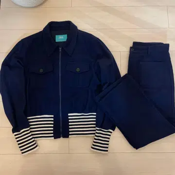 대비 리브 자켓 X HARRY LAMBERT 셋업