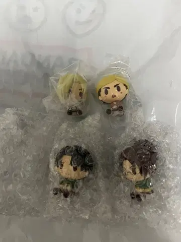 제일복권 진격의 거인 쵸코놋코 4체 세트