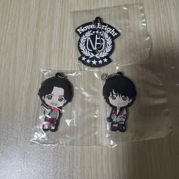 Novelbright 노벨브라이트 캡슐 러버 마스코트 3개 세트