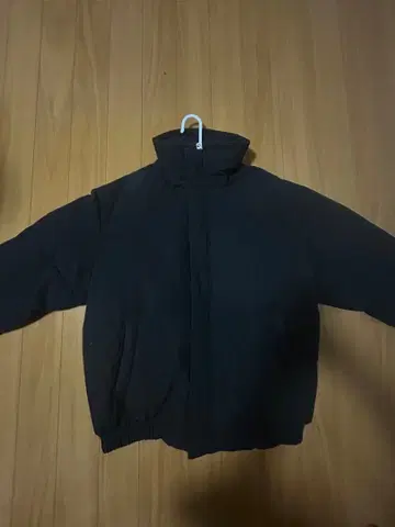 블랙 다운 자켓