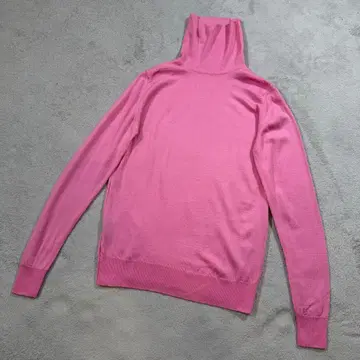 존스메들리 핑크 터틀넥 니트 M 사이즈 울