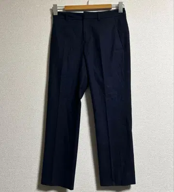 JIL SANDER 질 샌더 센터 프레스 스트레치 슬랙스