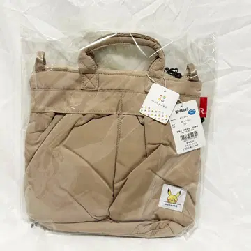 [ 미사용 새상품 ] 몽포케 루토토 스퀘어 퍼프 토트 정가 7,150엔