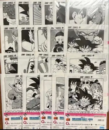 제일복권 드래곤볼 G상 코믹스 파일 세트 21종 컴플리트