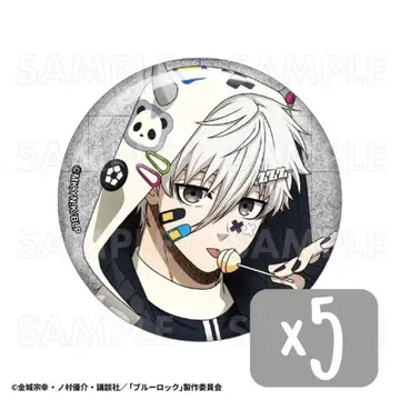 블루 록 데비 데코 후드티 글리터 캔뱃지 나기 세이시로 세트 3