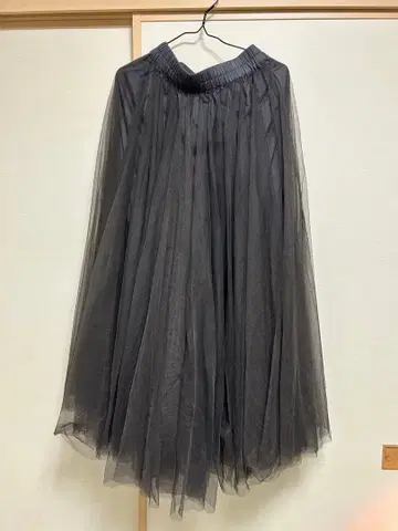 SHIPS 그레이 플레어 스커트 M 사이즈