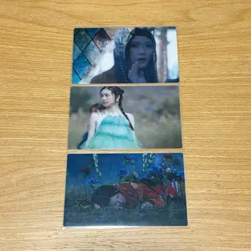 사쿠라자카46 타니구치 아이리 키타카라시와 나카나이 클리어 카드 세트