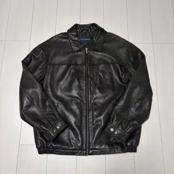 가죽 자켓 트래커 자켓 블랙 램 가죽
