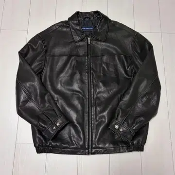 가죽 자켓 트래커 자켓 블랙 램 가죽