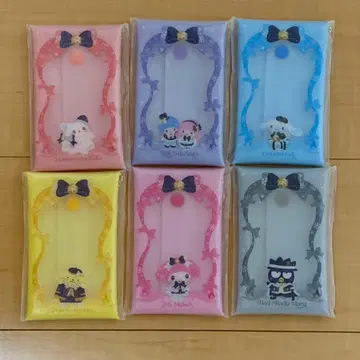 [ 미개봉 새상품 ] 산리오 해피 복권 멀티 케이스 6종 세트