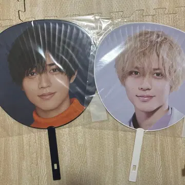 나가세 렌 부채 2개 세트