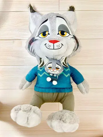 주토피아 2 봉제 인형 2개 세트 파우버트