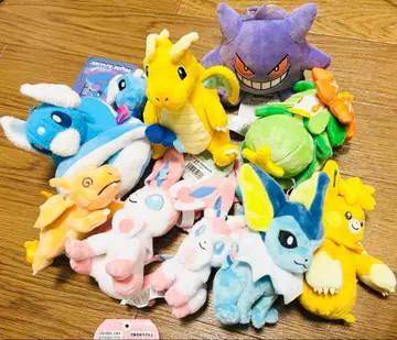 포켓몬 센터 봉제 인형 마스코트 묶음 판매