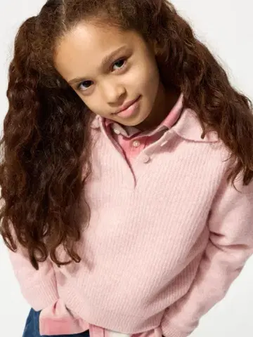 수플레얀 폴로 스웨터 유니클로