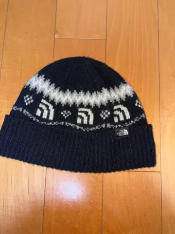 The North Face 노르딕 무늬 니트 모자