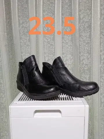 NICO 블랙 사이드 고어 부츠