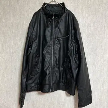 splendid satisfaction 시마무라 블랙 가죽 자켓