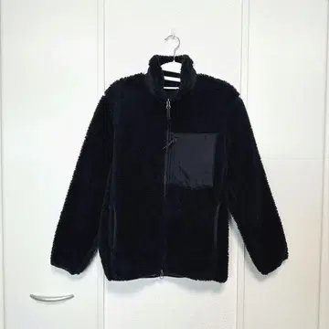 유니클로 방풍 아우터 플리스 자켓 네이비