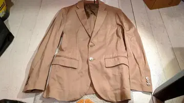 베이지 테일러드 자켓