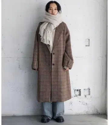 [ 미사용 새상품 ] JEANASIS 롱 코트 체스터 코트