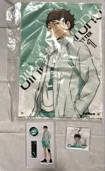 하이큐 난자타운 백귀야행 오이카와 토오루 천 포스터 키링 상품