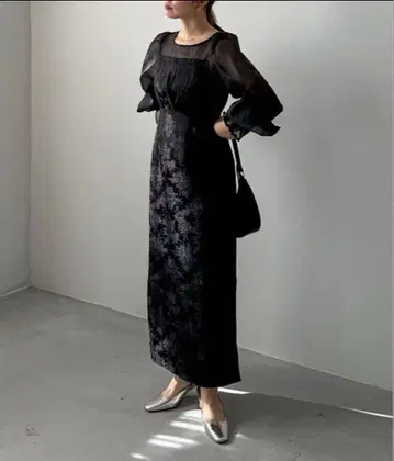 Feepur 포멀 드레스 블랙