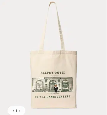 [미개봉 새상품] Ralph's Coffee 10th 기념일 토트