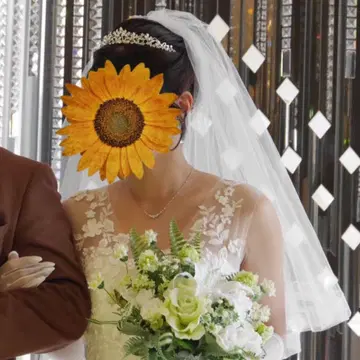 3m 웨딩 롱 베일 & 그로브 결혼식 신부 오간자