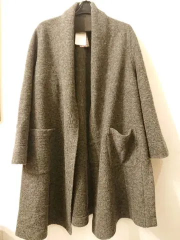 피사노 L 사이즈 아우터 그레이 컬러