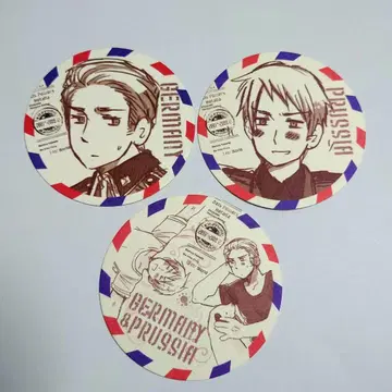 헤타리아 코스터 3장 세트