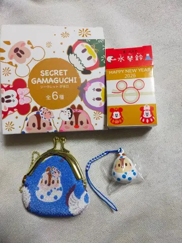 디즈니 스토어 2026 시크릿 가마구치 & 물방울 방울 칩