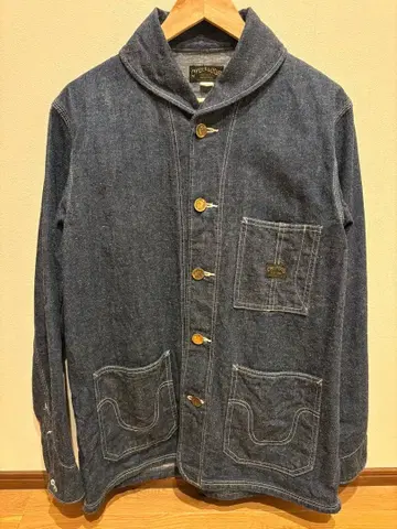 WESTRIDE 웨스트 라이드 데님 자켓 커버올 다크 네이비 38