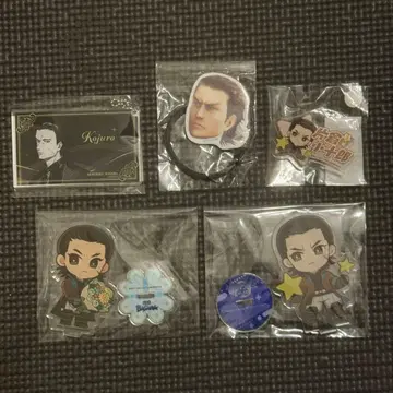 전국 BASARA 카타쿠라 코쥬로 아크릴 스탠드 머리끈 배지