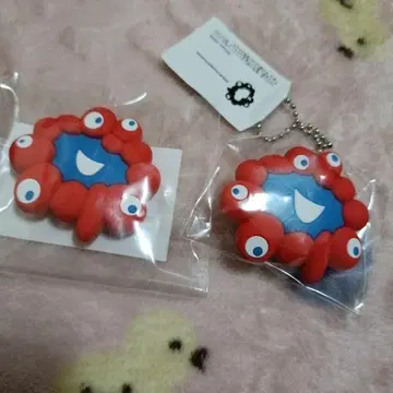 반입체 마그넷 미야쿠미야쿠 얼굴 마그넷 볼 키체인 2개