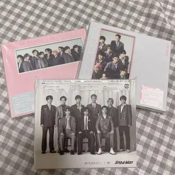 Snow Man 태피스트리/W CD 세트