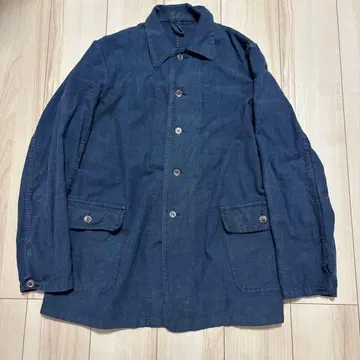 [초레어] 네이비 코튼 커버올