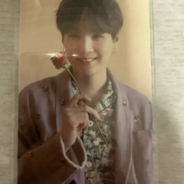 방탄 19 메모리즈 슈가 민윤기 포카