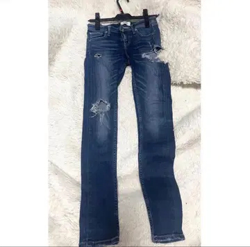 GYDA 제이 SIDE RIPPED 스키니 데님 팬츠 M 사이즈