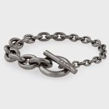 폴 스미스 실버 토글 만텔 체인 팔찌