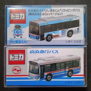 프로텍터 포장 토미카 케이마루군 랩핑 버스 게이큐 버스 이스즈 엘가
