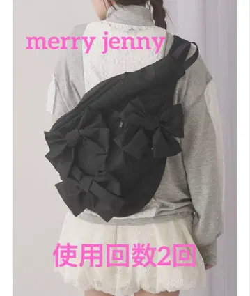 merry jenny 리본 원숄더백