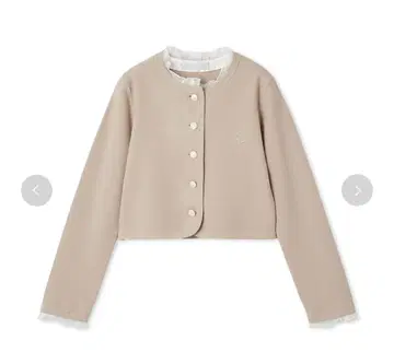 [ 새상품 ] celford 셀포드 프릴 탈부착 가디건