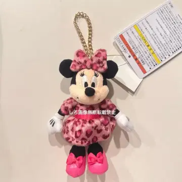 미니 레오파드 무늬 디즈니 표범 무늬 키체인 키링 마스코트
