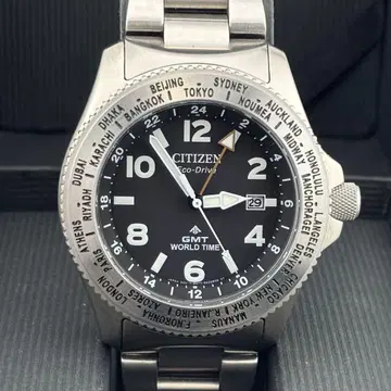 새상품급 시티즌 프로마스터랜드 BJ7100-82E 남성용 솔라 손목시계